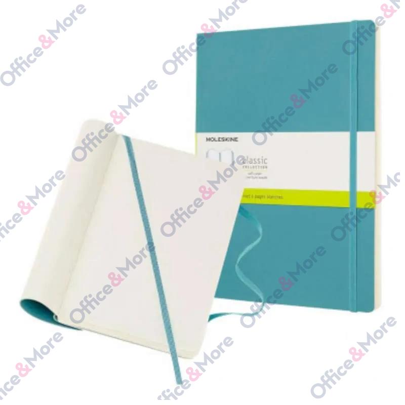 MOLESKINE NOTEBOOK XL PLA REEF BLUE SOFT 