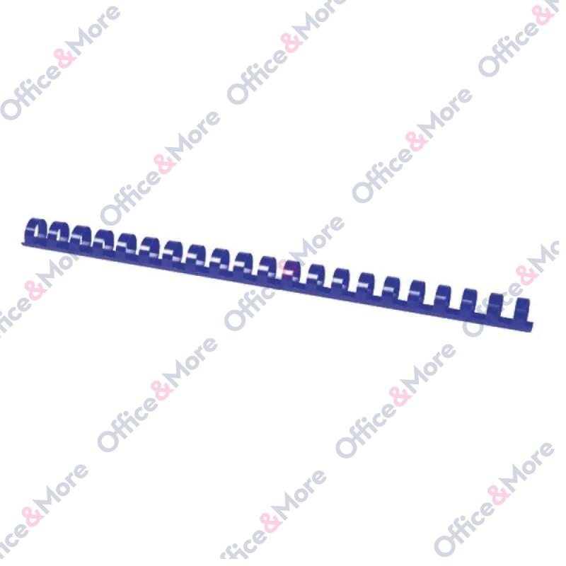 PLASTIČNE SPIRALE 14mm PLAVE PAK.100-20241415-01 