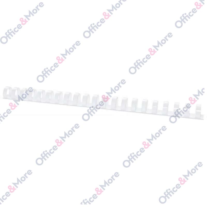 PLASTIČNE SPIRALE 16mm BELE PAK.100-20241615-14 