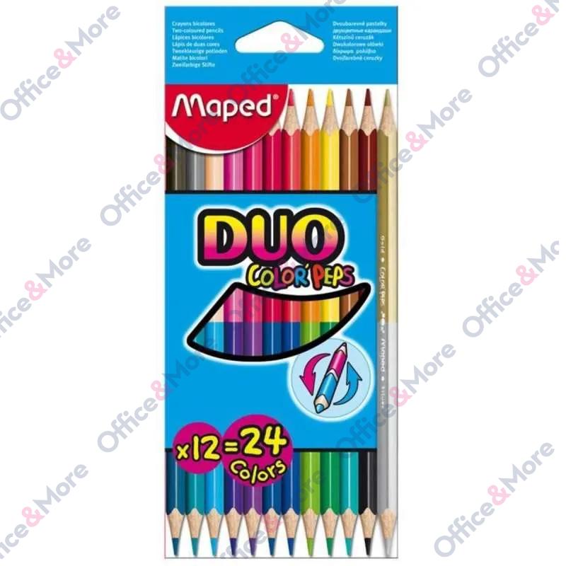 MAPED DRVENE BOJE COLOR PEPS DUO 12/24 M829600 