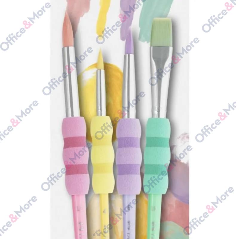 FC ČETKICE SOFT GRIP SET  NEON PASTEL1/4 