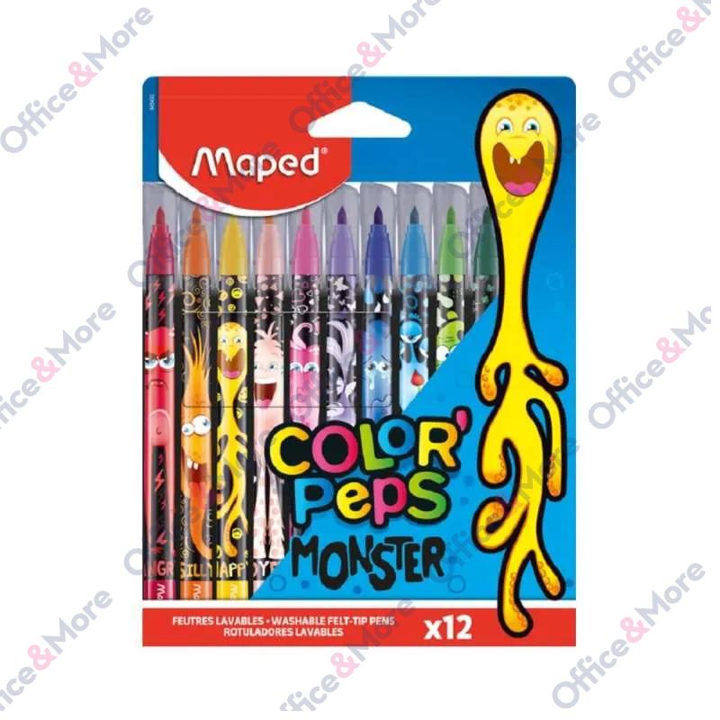 MAPED FLOMASTERI 1/12 MONSTER M845400 