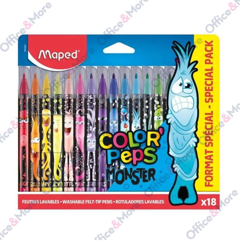 MAPED FLOMASTERI 1/18 MONSTER 845402 