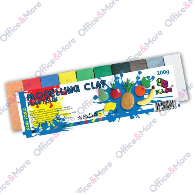 PULSE PLASTELIN U FOLIJI 200G 10/1 