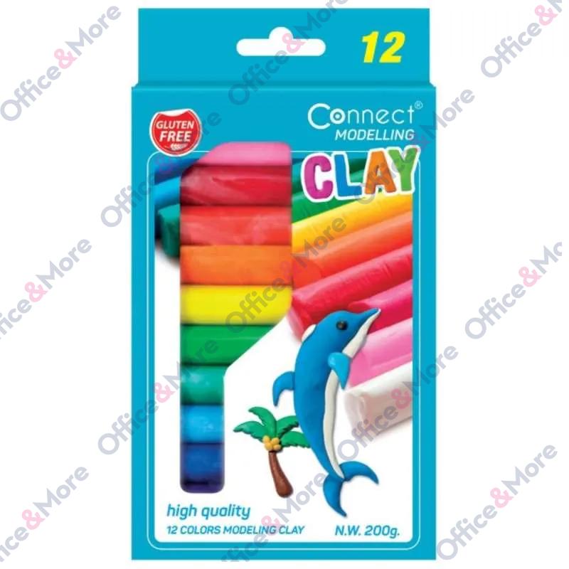 CONNECT PLASTELIN 12 BOJA 