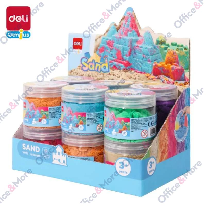 DELI KINETIČKI PESAK 150GR MIX BOJA 666295 