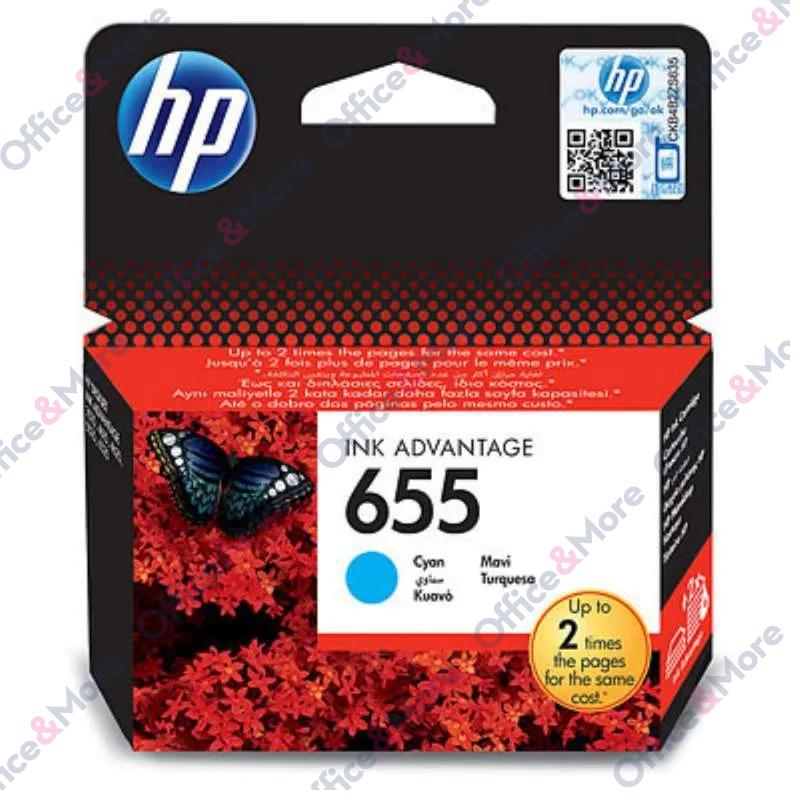 HP KERTRIDŽ CZ109AE No.655 CYAN 