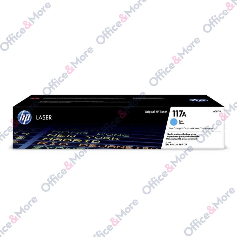 HP TONER W2071A No.117a CYAN 