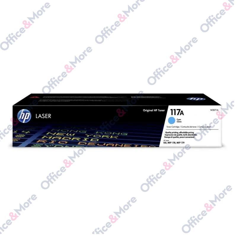 HP TONER W2071A No.117 CYAN 