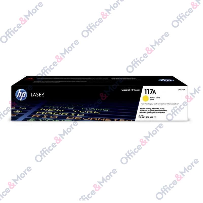 HP TONER W2072A No.117A YELLOW 