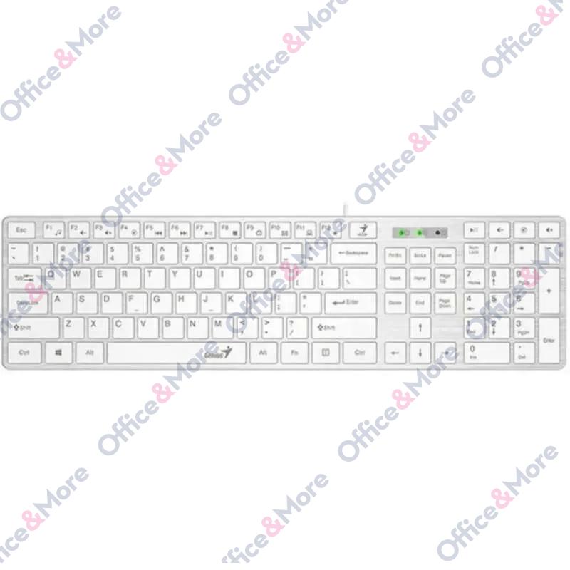 GENIUS TASTATURA SLIMSTAR 126 USB YU BELA 