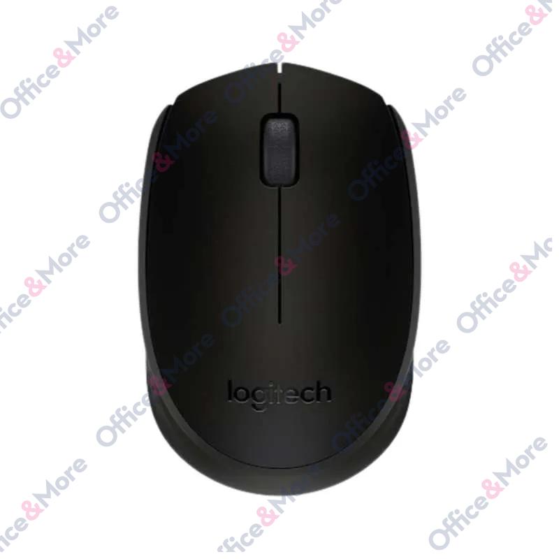 LOGITECH MIŠ BEŽIČNI OPT. B170 BLACK 