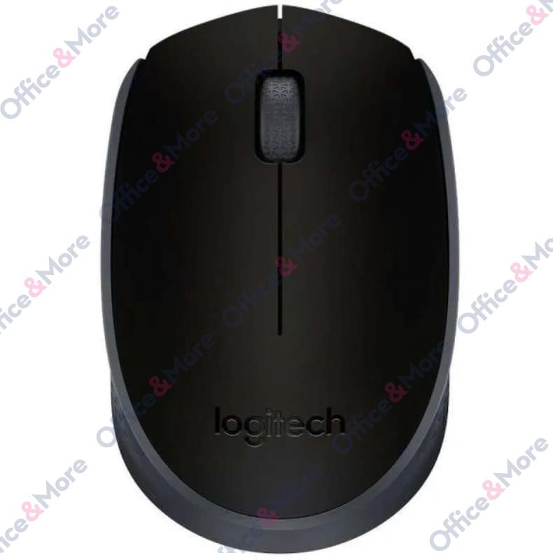 LOGITECH MIŠ BEŽIČNI OPT. M171 BLACK 