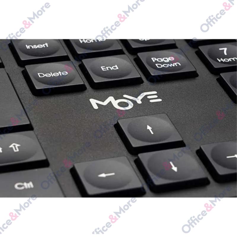 MOYE BEŽIČNA TASTATURA I MIŠ OFFICE MASTER OT-784 