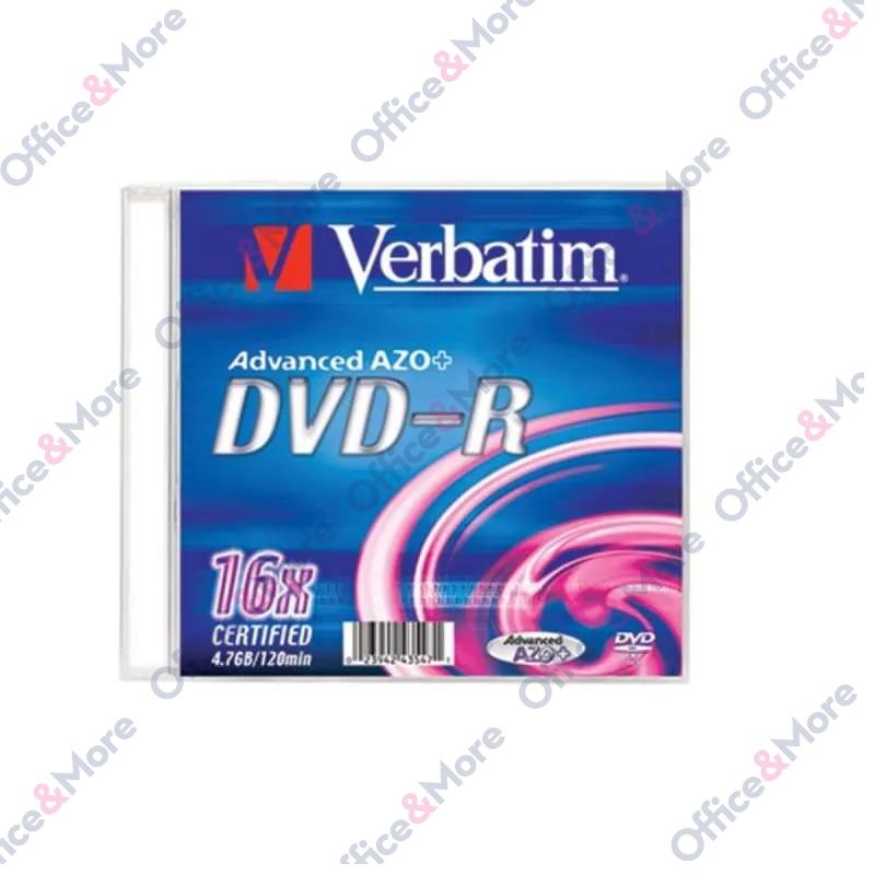 VERBATIM DVD-R SLIM 4,7GB 16X 