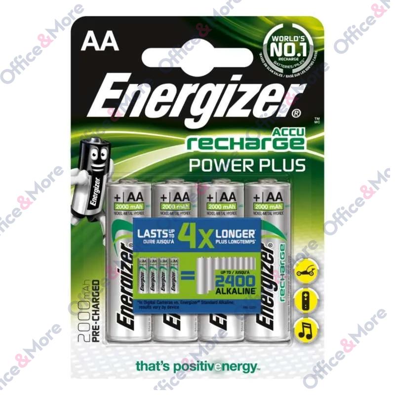 ENERGIZER PUNJIVE BATERIJE AA 2000mAh,pak.4 