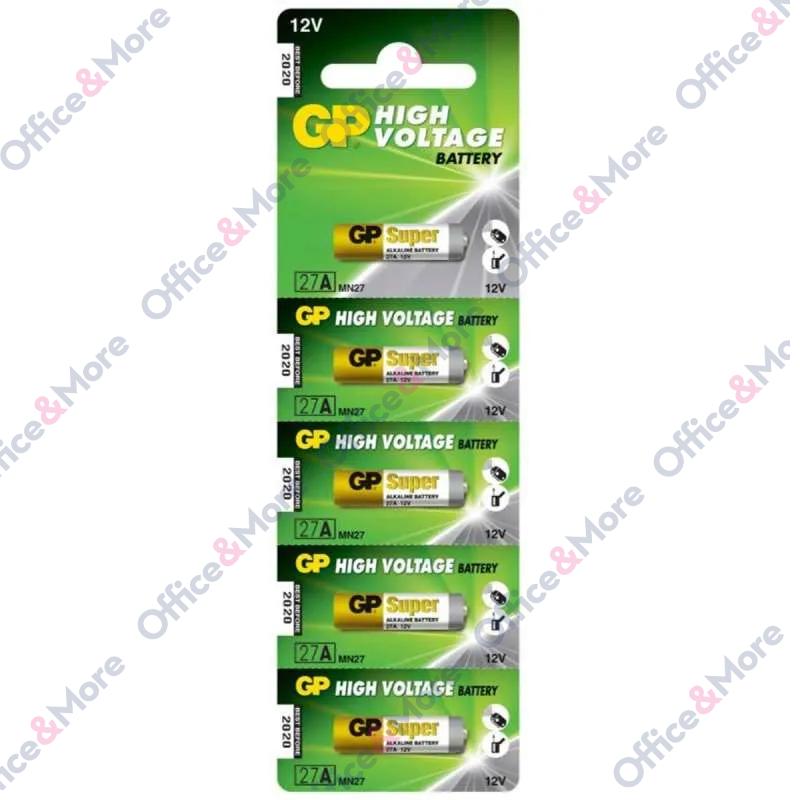 GP BATERIJA ALKALNA 27A-12V.pak.5 -20060027 
