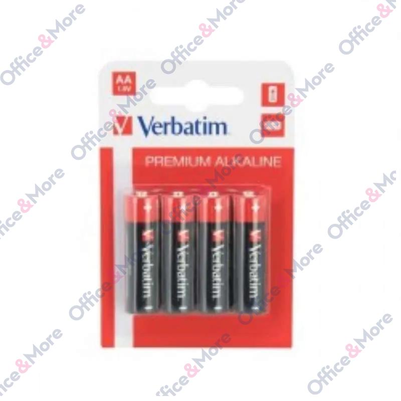 VERBATIM ALKALNE BATERIJE AA-LR6 pak4 