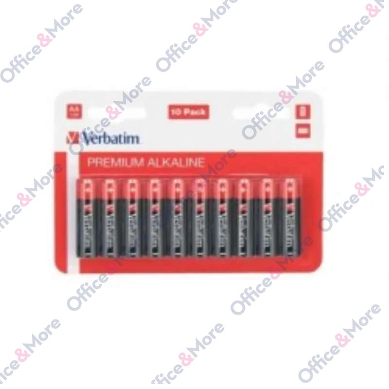 VERBATIM ALKALNE BATERIJE AA-LR6 BLISTER OD 10 BAT 