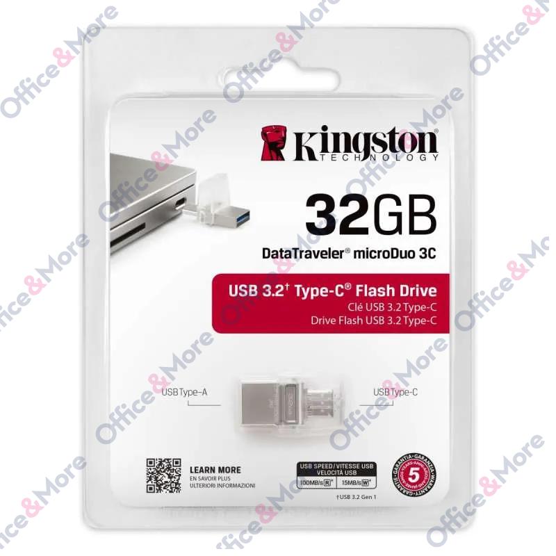 KINGSTON USB FLASH MEM. 32GB DTDUO3C 