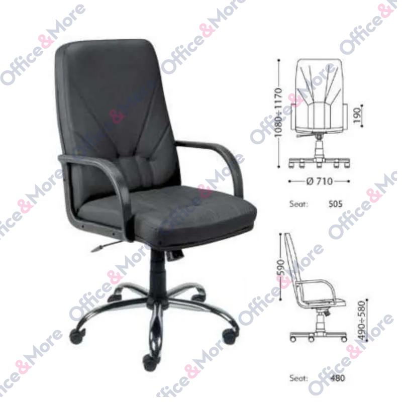 AS STOLICA MANAGER CRNA KOŽA 5500CR 