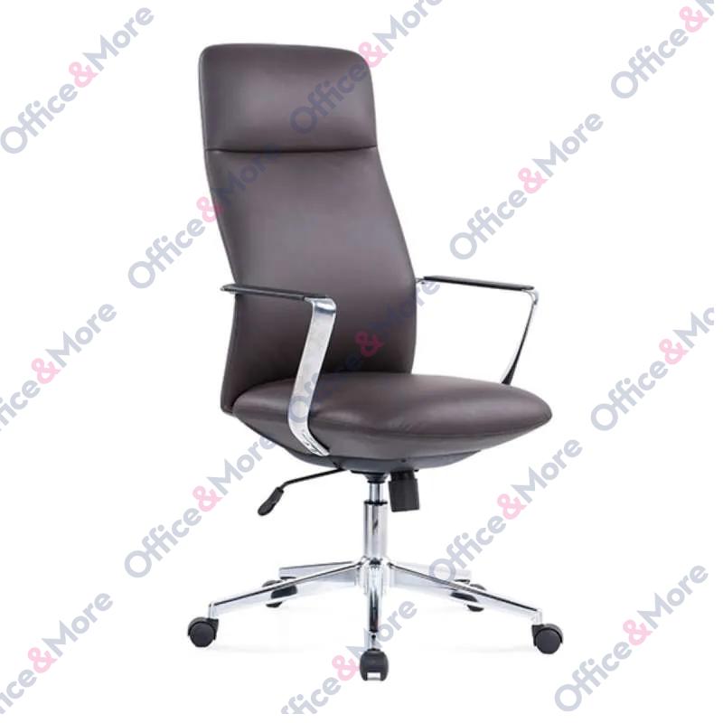 OM STOLICA PISCES CH-527A CRNA KOŽA SA GN 