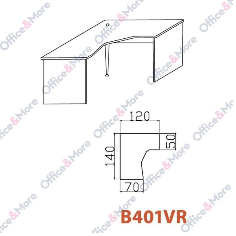 OMF STO B401VR BUKVA 140/120/70/74 