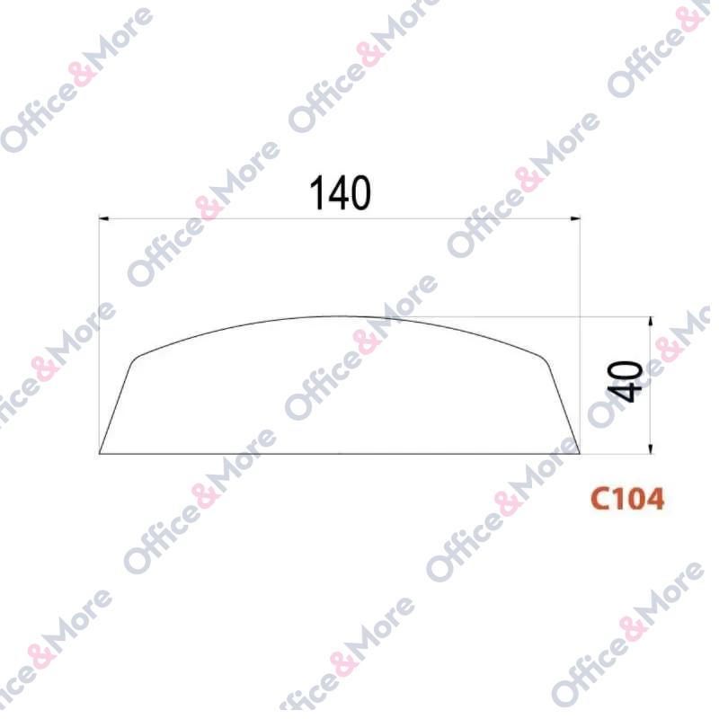 OMF PLOČA C104 140/40 BUKVA 