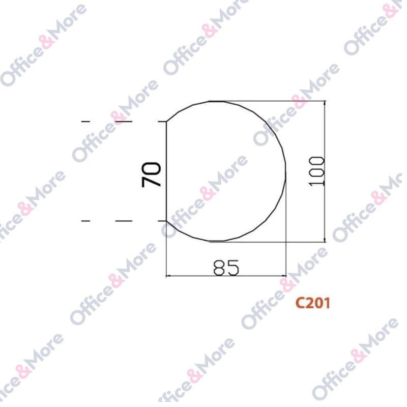 OMF PLOČA  C201 100/70/85 