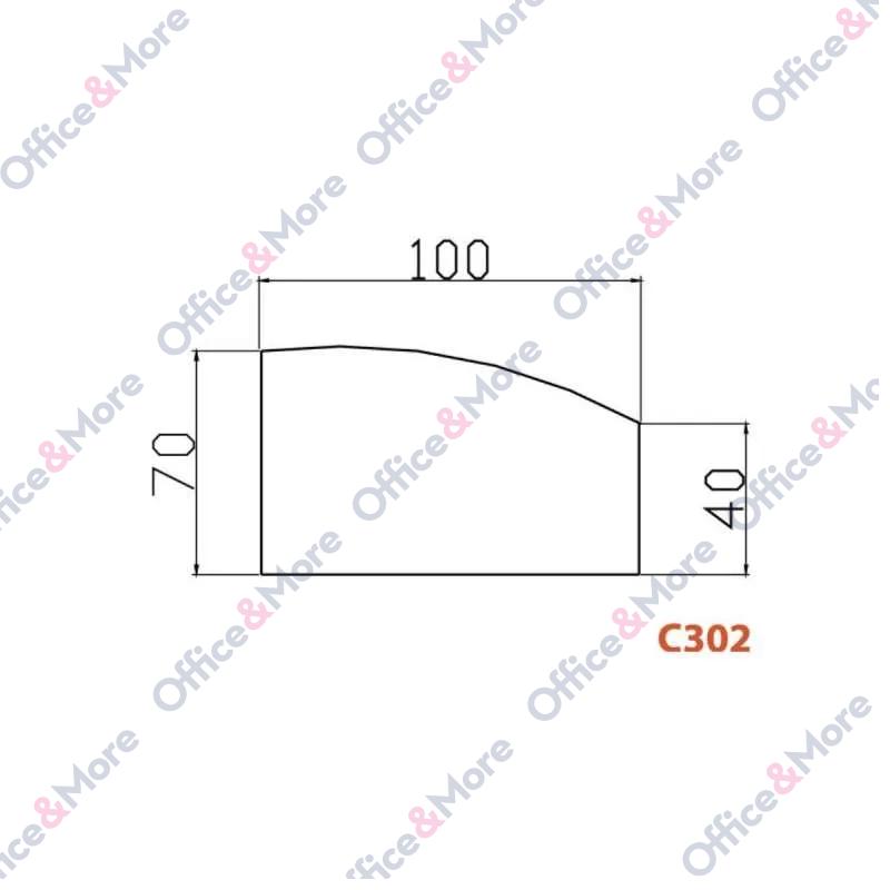 OMF PLOČA C302 100/70/50 