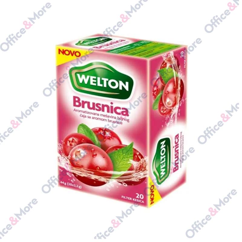 WELTON ČAJ BRUSNICA 44G.-8323 