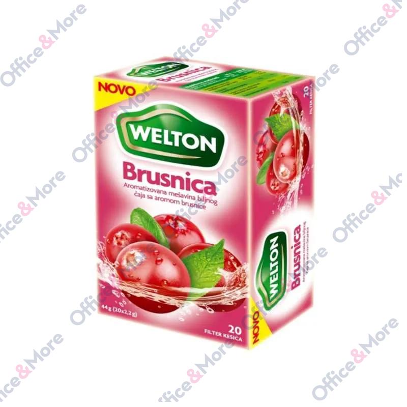 WELTON ČAJ BRUSNICA 44G.-8323 