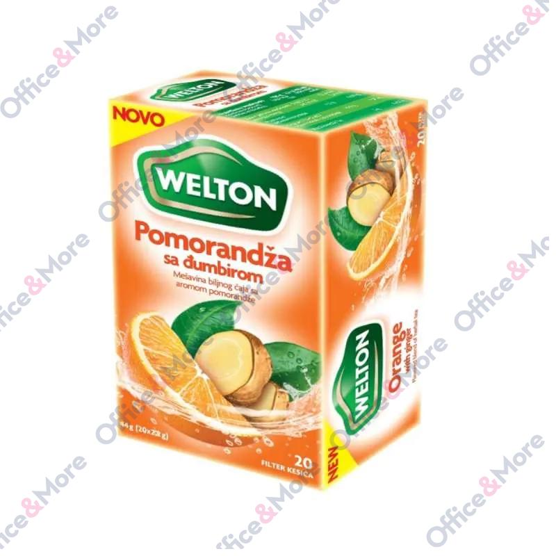 WELTON ČAJ POMORANDŽA SA ĐUMBIROM 44G.-8330 