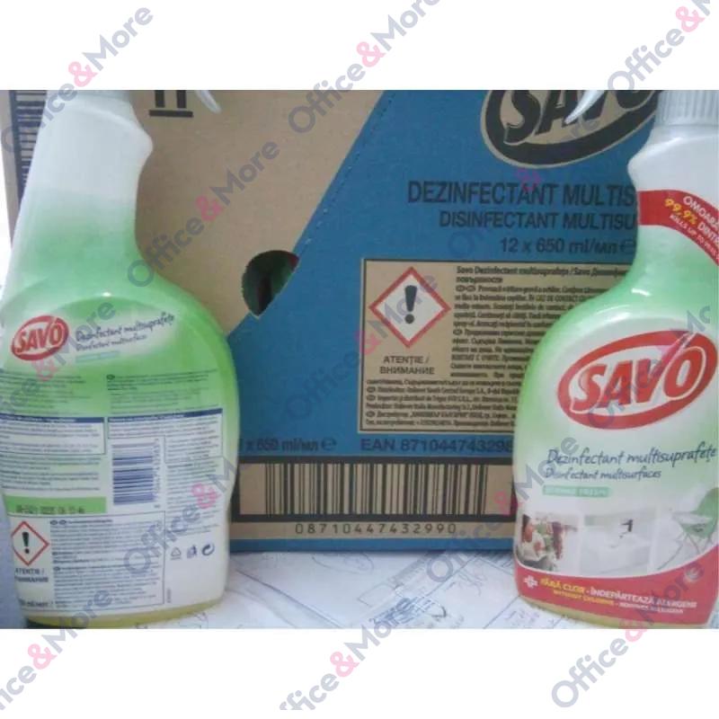 SAVO SPREJ DESINFECTANT MULTISURFACES 650ml–10170 