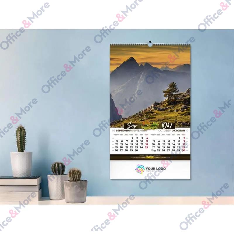 KALENDAR 70.001 ZIDNI PRIRODA 