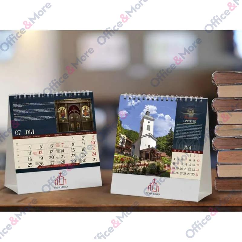 KALENDAR 70.013 STONI PRAVOSLAVNI MANASTIRI 