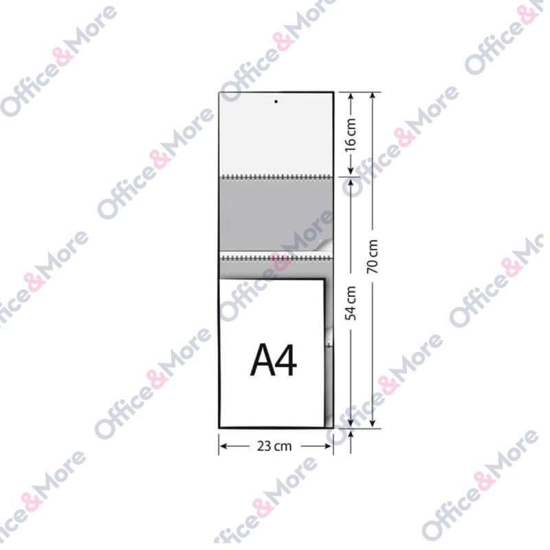 KALENDAR 70.073.20 ZIDNI POSLOVNI TRODELNI PLAVI 